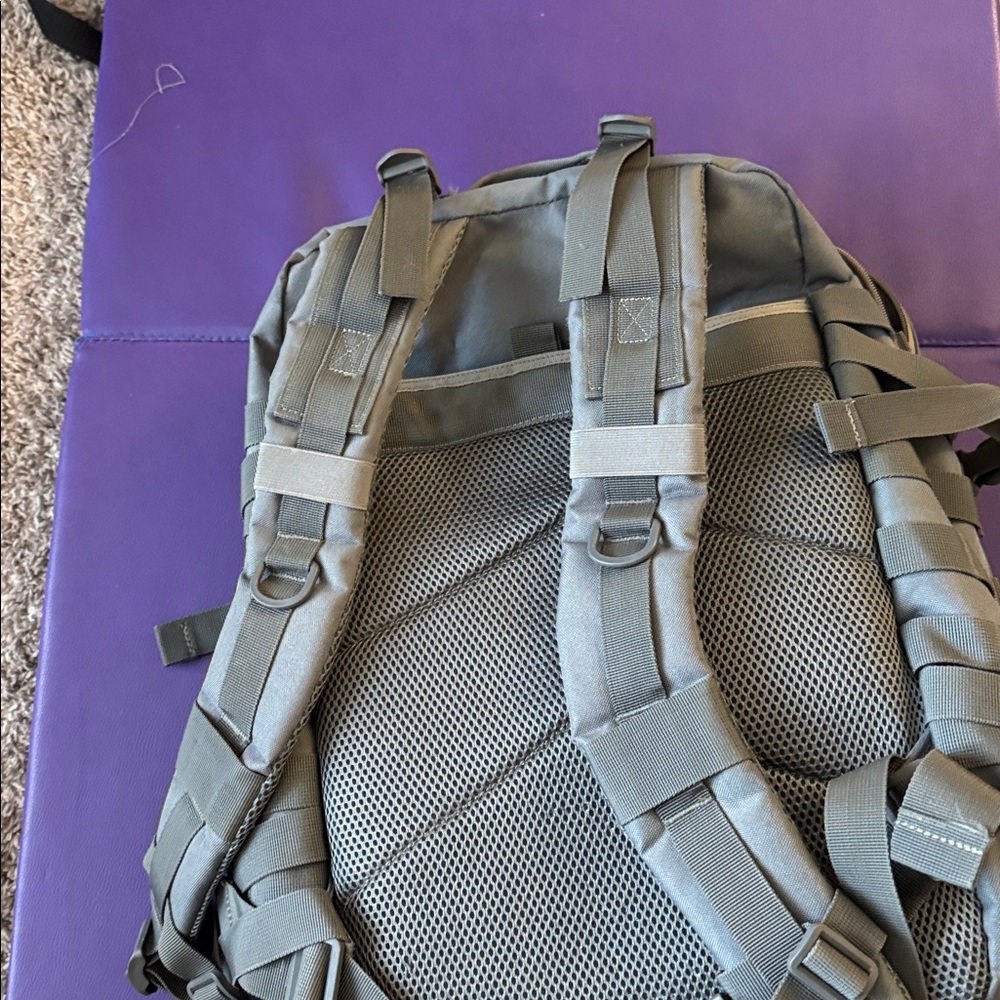 Gray Tactical Backpack - image 5